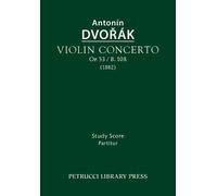 Antonin Dvorak Violin Concerto, Op.53 / B.108 (Tascabile)