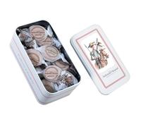 Antonio Anaut dal 1939| Latta in metallo 360 g con biscotti friabili al cioccolato| Senza latte e frutta secca | Confezione regalo | Selezione 18 Carati
