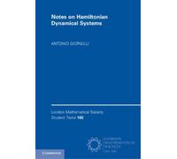 Antonio Giorgilli Notes on Hamiltonian Dynamical Systems (Tascabile)