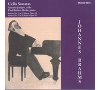 Antonio Janigro, cello - Brahms: Cello Sonatas Nos. 1 & 2 (UK Import)