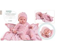 ANTONIO JUAN AJ18204 BAMBOLA CM50 CON TUTINA ROSA