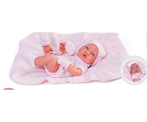 ANTONIO JUAN AJ50064 BAMBOLA CM.42 CON TUTINA ROSA