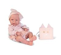 Antonio Juan Bambole Neonato Lea Borsa Gattino | Dolcezza e calore in vinile | Collezione 2024 | 42cm - Ref. 50403