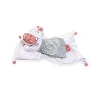 Antonio Juan Bambole primo Reborn Berta con gonna e pompon