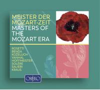 Antonio Rosetti Masters of the Mozart Era: Rosetti/Benda/Kozeluch/Vanhal/.. (CD)