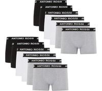 ANTONIO ROSSI (Confezione da 12 Boxer Aderenti da Uomo - Boxer da Uomo Multipack con Elastico in Vita