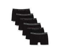 ANTONIO ROSSI (Confezione Da 3/6) Boxer Aderenti Da Uomo, Nero, Grigio (6 Pezzi), M