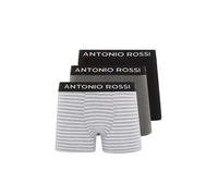 Antonio Rossi (Pacco da 3) Boxer Uomo - Vestibilità Comoda, Cotone, Traspirante
