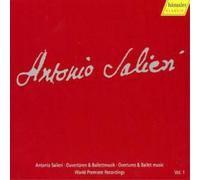 Antonio Salieri Overtures, Ballet Music Vol. 1 (Fey, Mannheim Mozart Orch.) (CD)