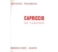 Antonio Trombone Capriccio per Pianoforte Spartito