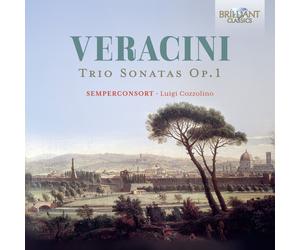 Antonio Veracini Veracini: Trio Sonatas, Op. 1 (CD) Album (Jewel Case)