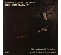 Antonio Vivaldi / Alessandro Scarlatti / Giuseppe Sammartini - Richard Harvey / The London Vivaldi Orchestra - ITALIAN RECORDER CONCERTOS LP (VINYL ALBUM) UK ASV 1982