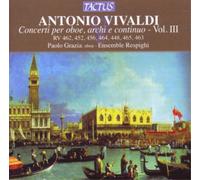 Antonio Vivaldi Antonio Vivaldi: Concerti Per Oboe, Archi E Continuo - Volu (CD)