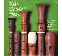Antonio Vivaldi - Antonio Vivaldi / László Czidra , Liszt Ferenc Chamber Orchestra , János Rolla - Three Concerti Two Sonatas - Hungaroton - SLPX 12161