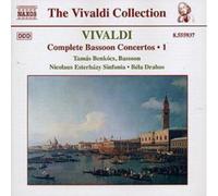 Antonio Vivaldi Complete Bassoon Concertos Vol. 1 (Drahos, Benkocs) (CD) Album