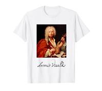 Antonio Vivaldi - Compositore Firma la Musica classica Maglietta