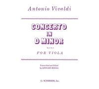 Antonio Vivaldi-Concerto d-minor Op.3 No.6 Viola-Piano-Viola e Orchestra-BOOK