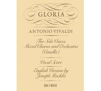 Antonio Vivaldi Gloria Rv 589 (Sheet Music)
