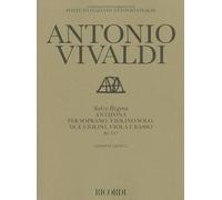 Antonio Vivaldi Salve Regina Rv 617 (Sheet Music)