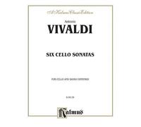 Antonio Vivaldi Six Sonatas for Cello and Basso Continuo (Tascabile)