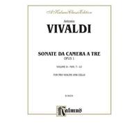 Antonio Vivaldi Sonatas de Camera a Tre, Op. 1 (Vol. II, Nos 7-12) (Sheet Music)