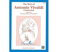 Antonio Vivaldi The Best of Antonio Vivaldi Concertos, Volume One (Sheet Music)