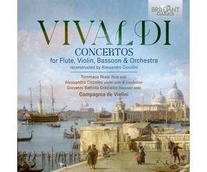 Antonio Vivaldi Vivaldi: Concertos for Flute, Violin, Bassoon & Orchestra (CD)