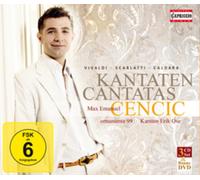 Antonio Vivaldi Vivaldi/Scarlatti/Caldara: Kantaten (CD) Album with DVD