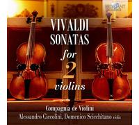 Antonio Vivaldi Vivaldi: Sonatas for 2 Violins (CD) Album (Jewel Case)