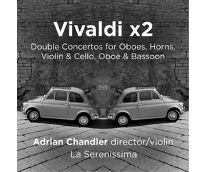 Antonio Vivaldi Vivaldi X2: Double Concertos for Oboes, Horns, Violin & Cel (CD)