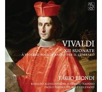 Antonio Vivaldi Vivaldi: XII Suonate: A Violino Solo, E Basso Per Il Cembal (CD)