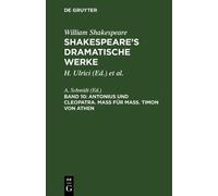 Antonius und Cleopatra. Maß für Maß. Timon von Athen (Copertina rigida)