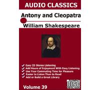 Antony and Cleopatra Unabridged Audio Set - William Shakespeare
