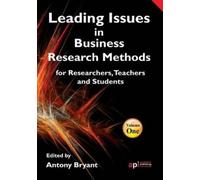 Antony Bryant Leading Issues in Business Research Methods (Tascabile)
