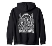 Antony e Cleopatra Love Falls with Empires Felpa con Cappuccio