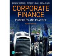 Antony Head Dora Chan Denzil W Corporate Finance: Principles and Pra (Tascabile)
