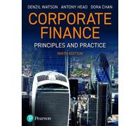 Antony Head Dora Chan Denzil W Corporate Finance: Principles and Pra (Tascabile)