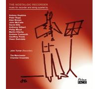 Antony Hopkins John Turner: The Nostalgic Recorder: Music for Recorder and (CD)