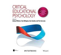 Antony J. Williams Critical Educational Psychology (Tascabile)