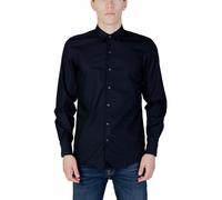 Antony Morato Abbigliamento Uomo Camicie Camicia 46 (S) Blu MMSL00628-FA400078