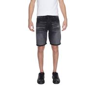 Antony Morato Black Cotton Bermuda Shorts - W36