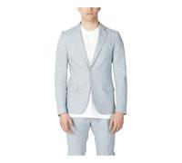 Antony Morato - Blazer Verde Marl con Rever - - Jackets - Uomo - Blu - L