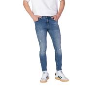 Antony Morato Blue Cotton Skinny Jeans - W30