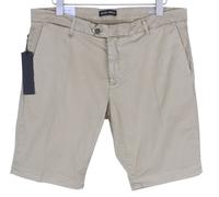 Antony Morato Bryan Uomo Pantaloncini W38 Beige Chino Zip Fly Logo Tasche Casual