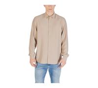 Antony Morato - Camicia classica a maniche lunghe con bottoni - -Shirts -Uomo -Beige -L