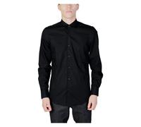 Antony Morato - Camicia in cotone a maniche lunghe - - Shirts - Uomo - Nero - 2XL