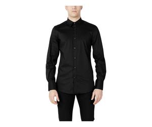 Antony Morato - Camicia Nera Slim Fit a Maniche Lunghe - - Shirts - Uomo - Nero - S