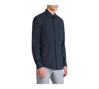 Antony Morato, ,Shirts ,Uomo ,Blu ,L Camicia Slim Fit in Popeline Blu