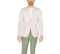Antony Morato Cream Cotton Blazer - IT48 | M