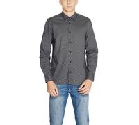 Antony Morato Gray Cotton Pattern Shirt - IT46 | S
